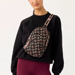 Vera Bradley Lorman Sling Backpack | Premium Cotton | Melissa Ditsy - Juli's Wearable Art