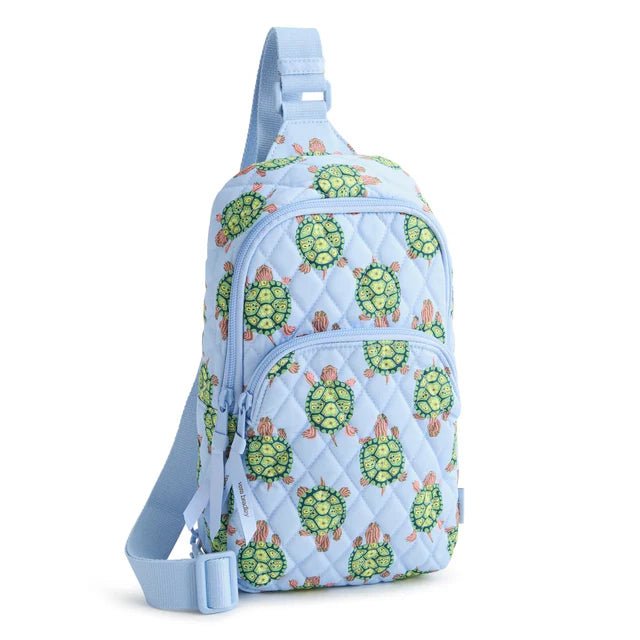 Vera Bradley Lorman Sling Backpack | Premium Cotton | Slow Dance - Juli's Wearable Art