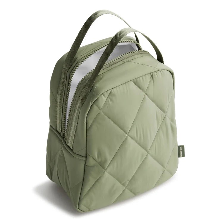 Vera Bradley Lunch Bag | Featherweight | Deep Lichen Green