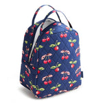 Vera Bradley Lunch Bag in Premium Cotton | Cherry Picking - Juli's Wearable Art