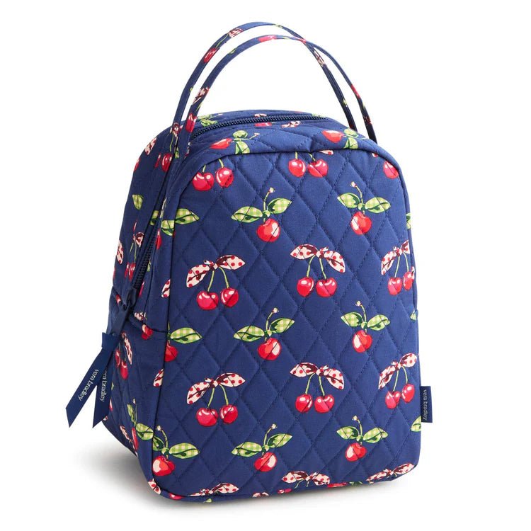 Vera Bradley Lunch Bag in Premium Cotton | Cherry Picking - Juli's Wearable Art