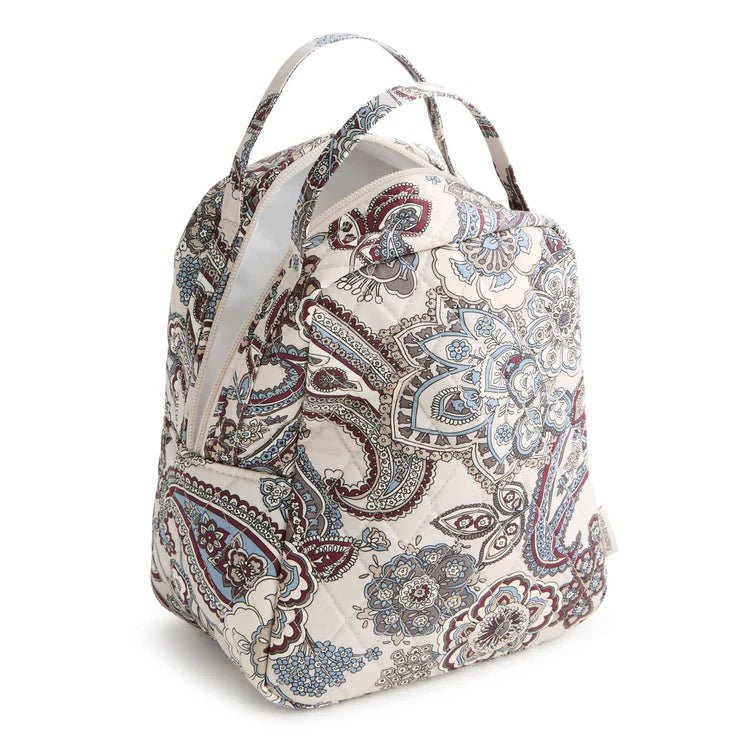 Vera Bradley Lunch Bag in Premium Cotton | Neutral Rhapsody - Juli's Wearable Art