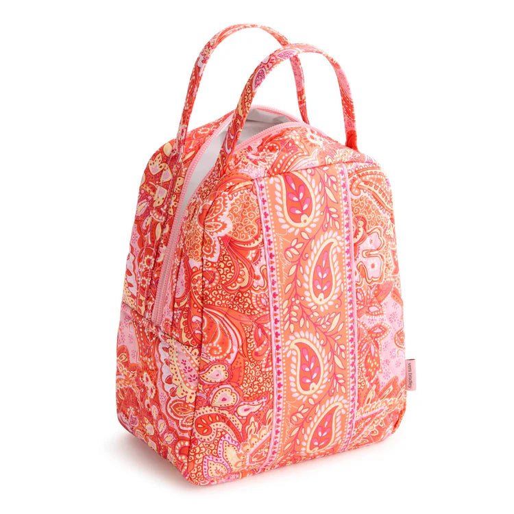 Vera Bradley Lunch Bag in Premium Cotton | Sherbert - Juli's Wearable Art