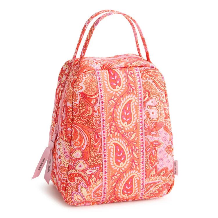 Vera Bradley Lunch Bag in Premium Cotton | Sherbert - Juli's Wearable Art