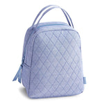 Vera Bradley Lunch Bag | Premium Cotton | Blue Chambray - Juli's Wearable Art