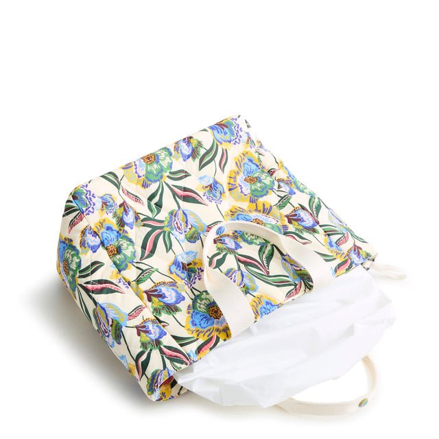Vera Bradley Lunch Tote in Featherweight | Gardenia Garden - Juli's Wearable Art
