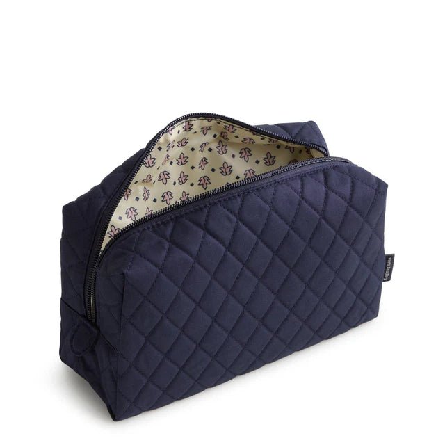 Vera Bradley Medium Cosmetic Case | Peacoat - Juli's Wearable Art