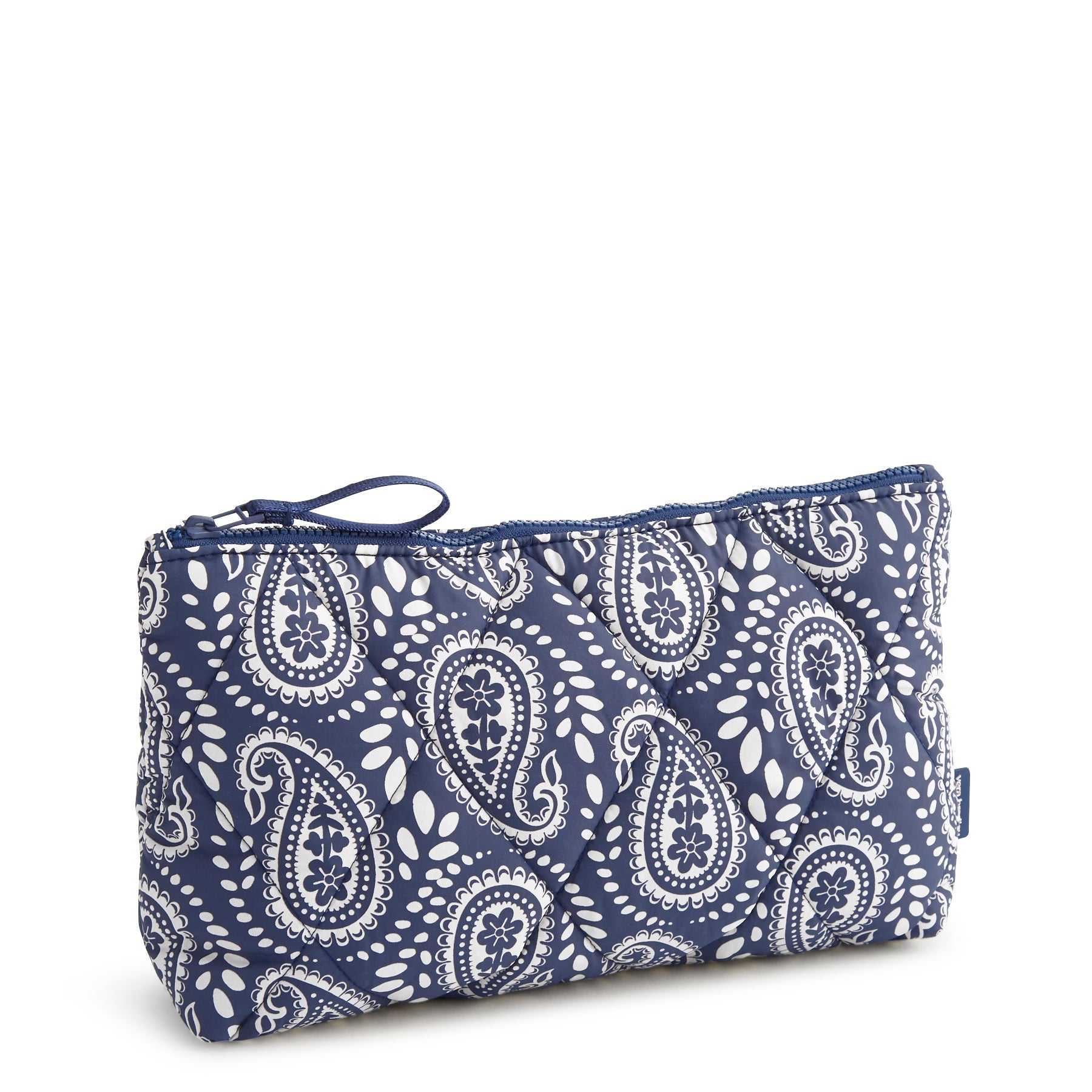 Vera Bradley Medium Pouch | Featherweight | Waves Paisley