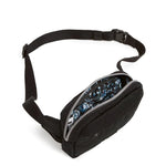 Vera Bradley Mini Belt Bag in Performance Twill - Black - Juli's Wearable Art