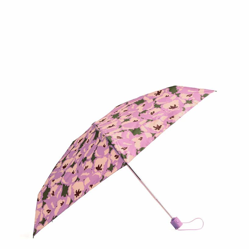 Vera Bradley Mini Umbrella - Curly Tulips Purple - Juli's Wearable Art