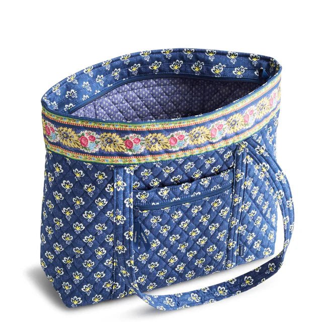 Vera Bradley Original Vera Tote | Maison Blue - Juli's Wearable Art