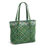 Vera Bradley Original Vera Tote | Premium Cotton | Chelsea Plaid - Juli's Wearable Art