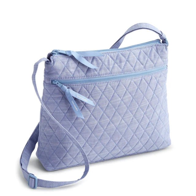 Vera Bradley Original Zip Hipster | Cotton Gabardine | Blue Chambray - Juli's Wearable Art