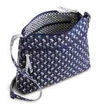 Vera Bradley Original Zip Hipster | Premium Cotton | Rachel Ditsy Peacoat - Juli's Wearable Art
