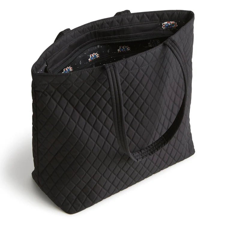 Vera Bradley Original Zip Tote Bag | Premium Cotton | Moonless Night - Juli's Wearable Art