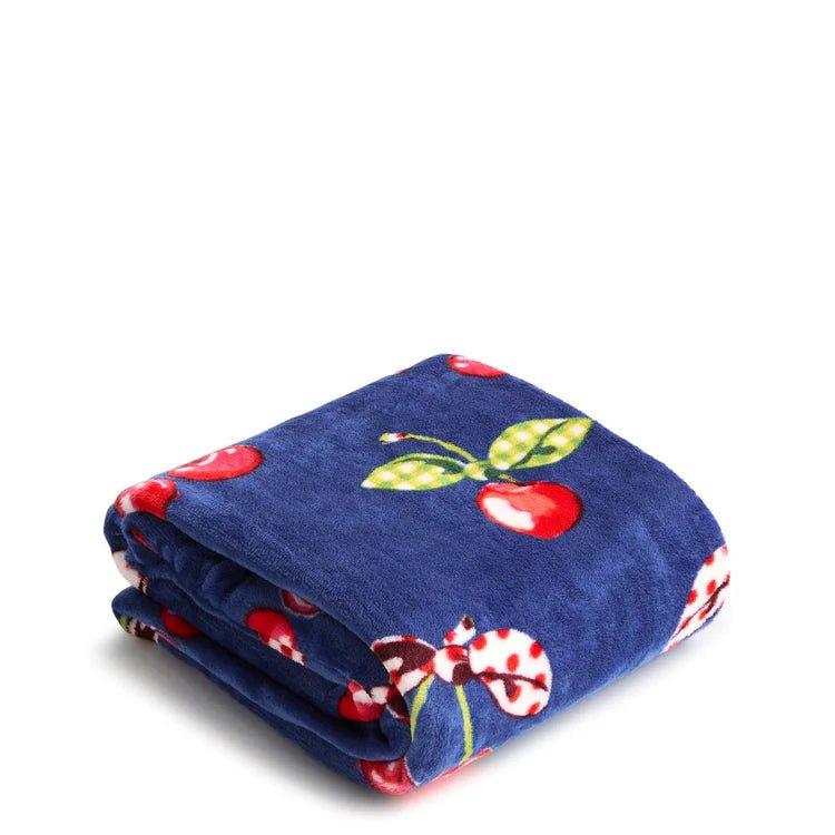 Vera Bradley Plush Blanket | Cherry Picking