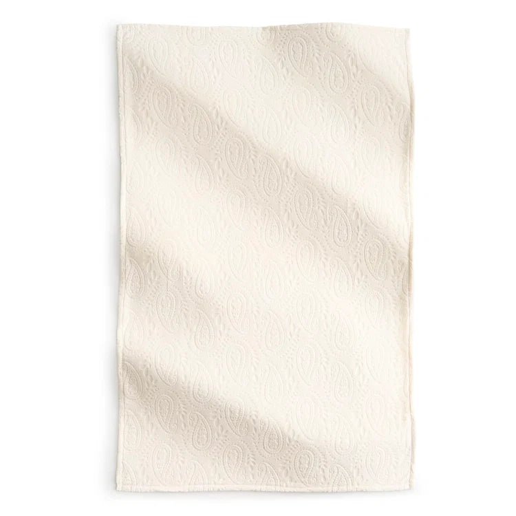 Vera Bradley Plush Throw Blanket | Antique White