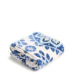 Vera Bradley Plush Throw Blanket | Cambridge Blues - Juli's Wearable Art