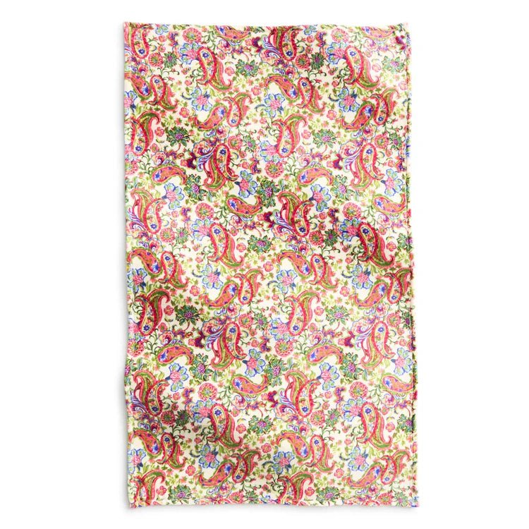 Vera Bradley Plush Throw Blanket | Vibrant Paisley - Juli's Wearable Art