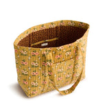 Vera Bradley Reversible | Hathaway Tote in Corduroy | Honeybloom - Juli's Wearable Art