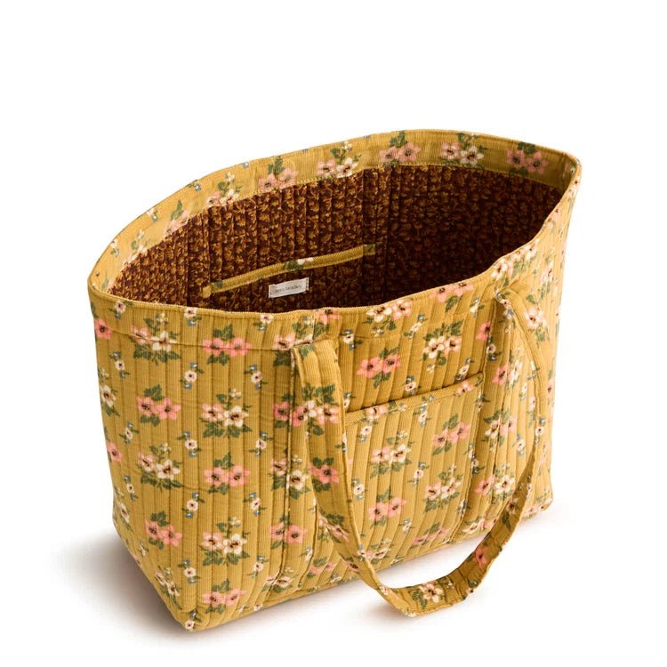 Vera Bradley Reversible | Hathaway Tote in Corduroy | Honeybloom - Juli's Wearable Art