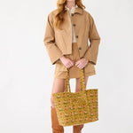 Vera Bradley Reversible | Hathaway Tote in Corduroy | Honeybloom - Juli's Wearable Art