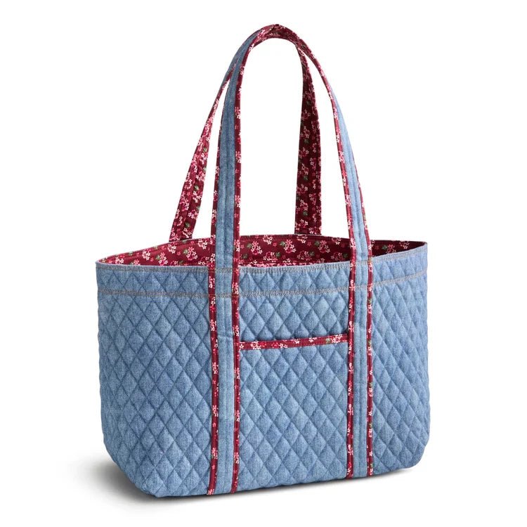 Vera Bradley Reversible | Hathaway Tote in Denim | Riverside Denim