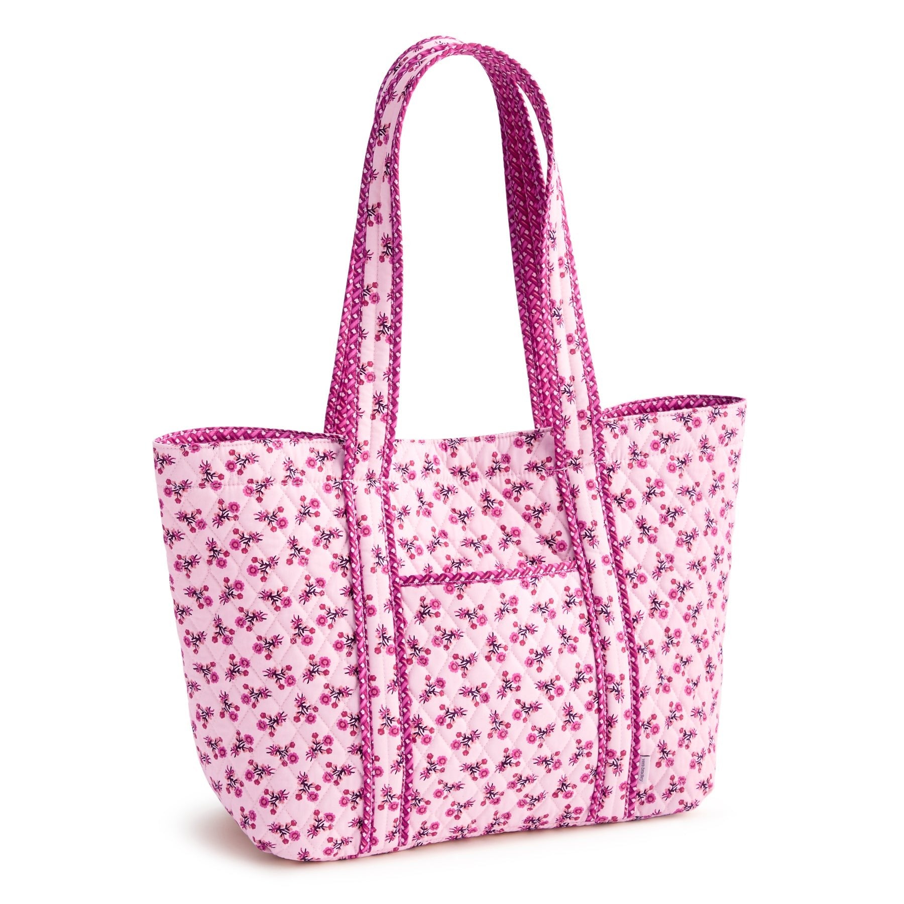 Vera Bradley Reversible | Hathaway Tote in Premium Cotton | Melissa Ditsy Pink