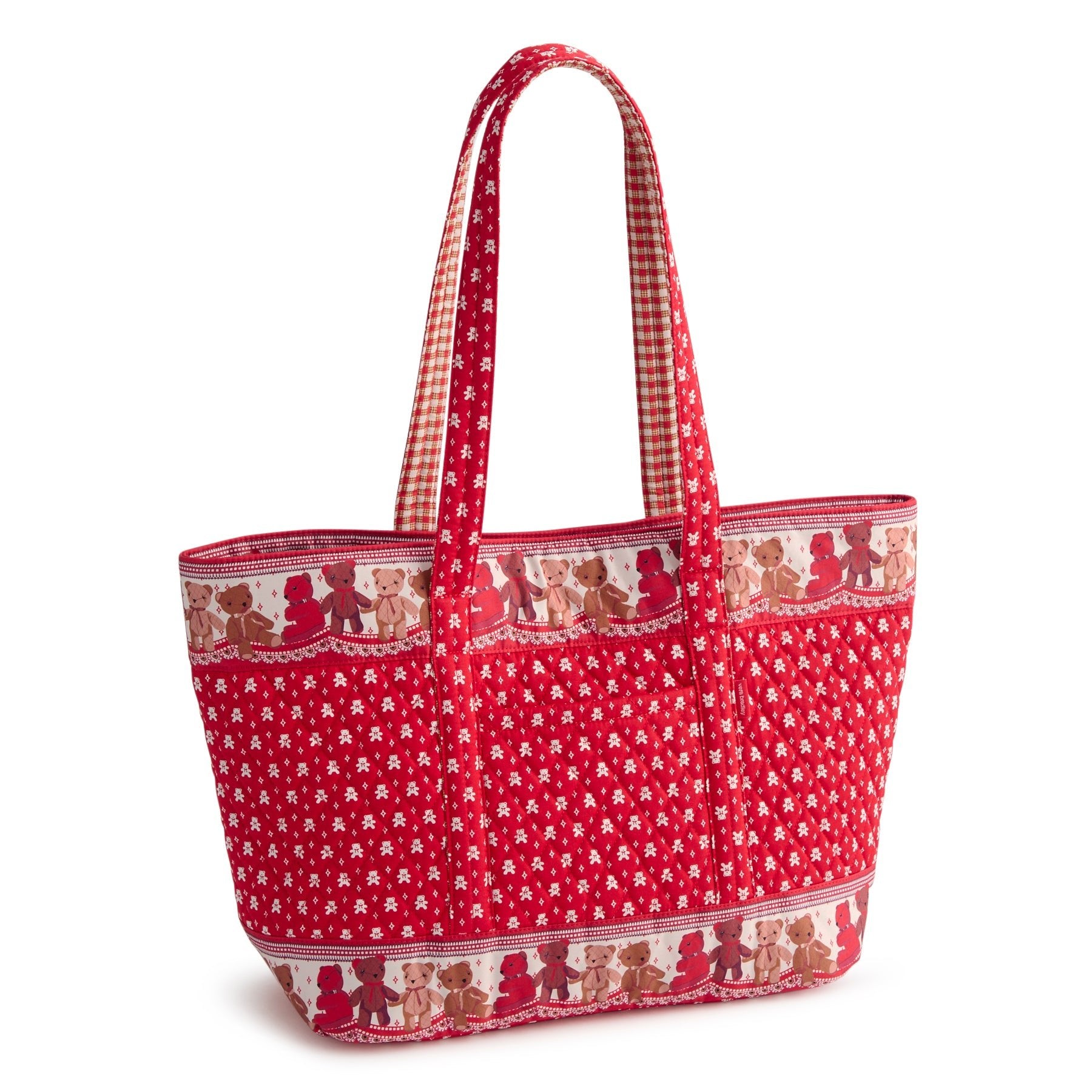 Vera Bradley Reversible Hathaway Tote | Premium Cotton | Beary Ditsy