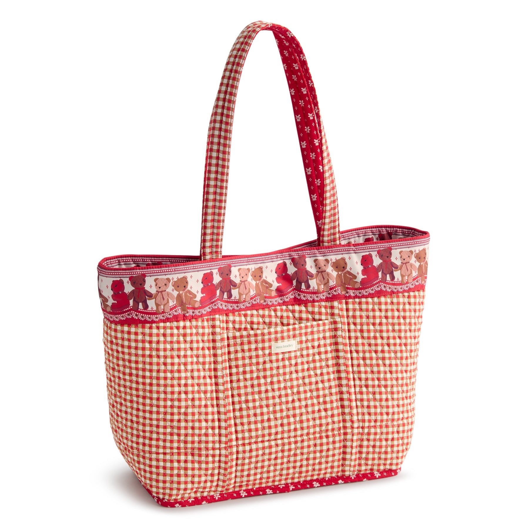 Vera Bradley Reversible Hathaway Tote | Premium Cotton | Beary Ditsy