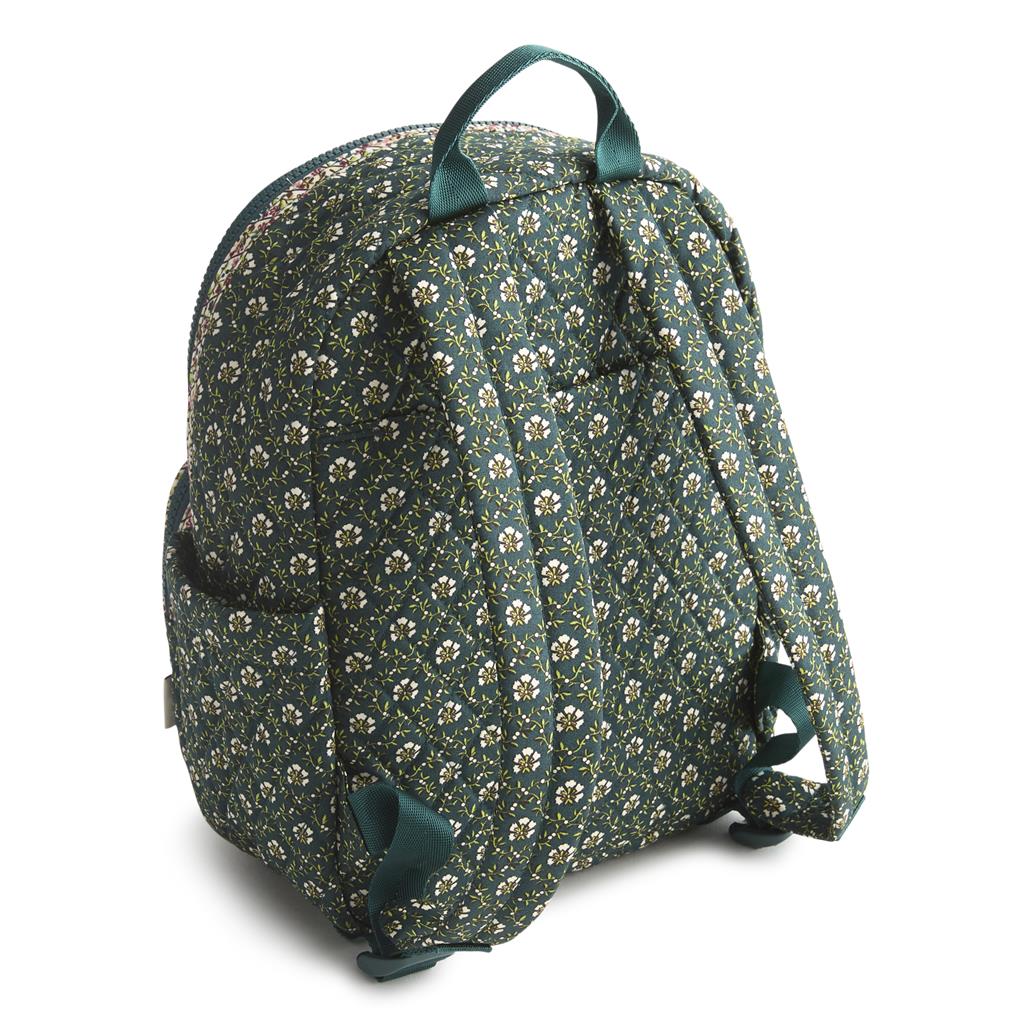 Vera Bradley Small Banbury Backpack in Premium Cotton - Mistletoe Lattice - Juli's Wearable Art