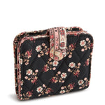 Vera Bradley Small Deluxe Tab Wallet | Premium Cotton | Melissa Ditsy - Juli's Wearable Art