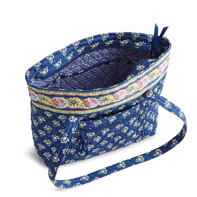 Vera Bradley Small Original Vera Tote | Maison Blue - Juli's Wearable Art