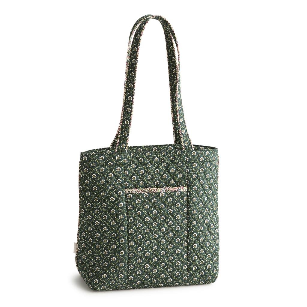 Vera Bradley Small Original Zip Tote in Premium Cotton - Mistletoe Lattice - Juli's Wearable Art