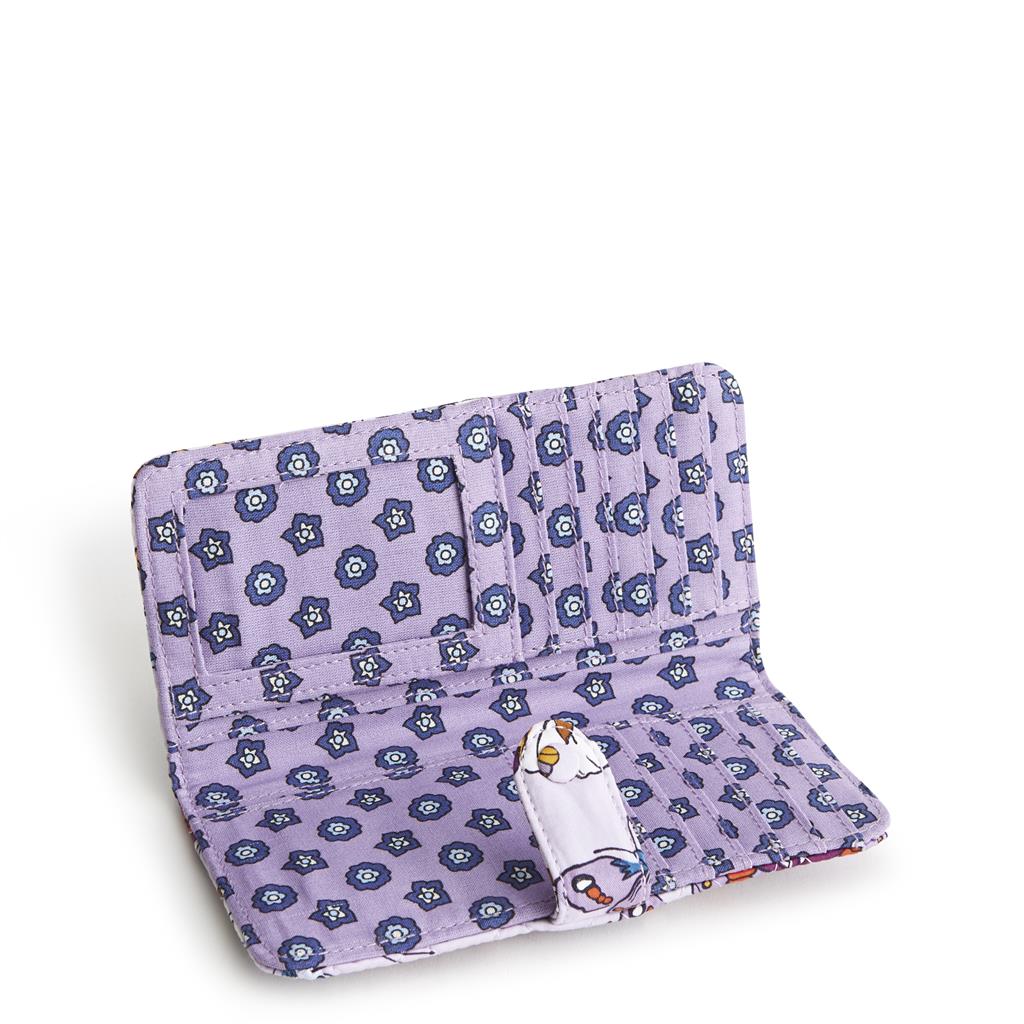 Vera Bradley Tab Wallet in Cotton Gabardine - Wing in Flight Butterflies - Juli's Wearable Art