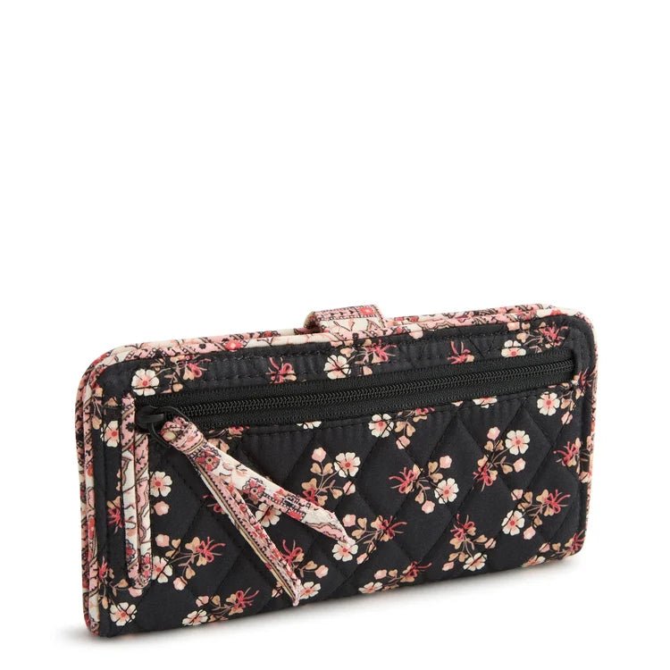 Vera Bradley Tab Wallet | Premium Cotton | Melissa Ditsy - Juli's Wearable Art