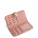 Vera Bradley Tab Wallet | Premium Cotton | Melissa Ditsy - Juli's Wearable Art