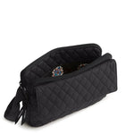 Vera Bradley Tasha Triple Compartment Crossbody | Premium Cotton | Moonless Night - Juli's Wearable Art