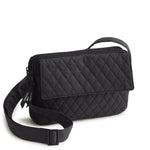 Vera Bradley Tasha Triple Compartment Crossbody | Premium Cotton | Moonless Night - Juli's Wearable Art