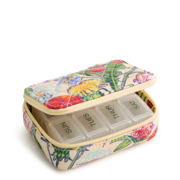 Vera Bradley Travel Pill Case | All the Pretty Wildflowers - Juli's Wearable Art