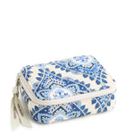 Vera Bradley Travel Pill Case in Premium Cotton | Cambridge Blues - Juli's Wearable Art