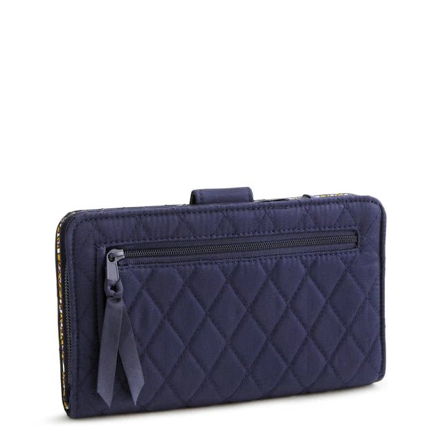 Vera Bradley Turnlock Wallet | Premium Cotton | Peacoat - Juli's Wearable Art