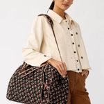 Vera Bradley Weekender Travel Bag | Premium Cotton | Melissa Ditsy - Juli's Wearable Art
