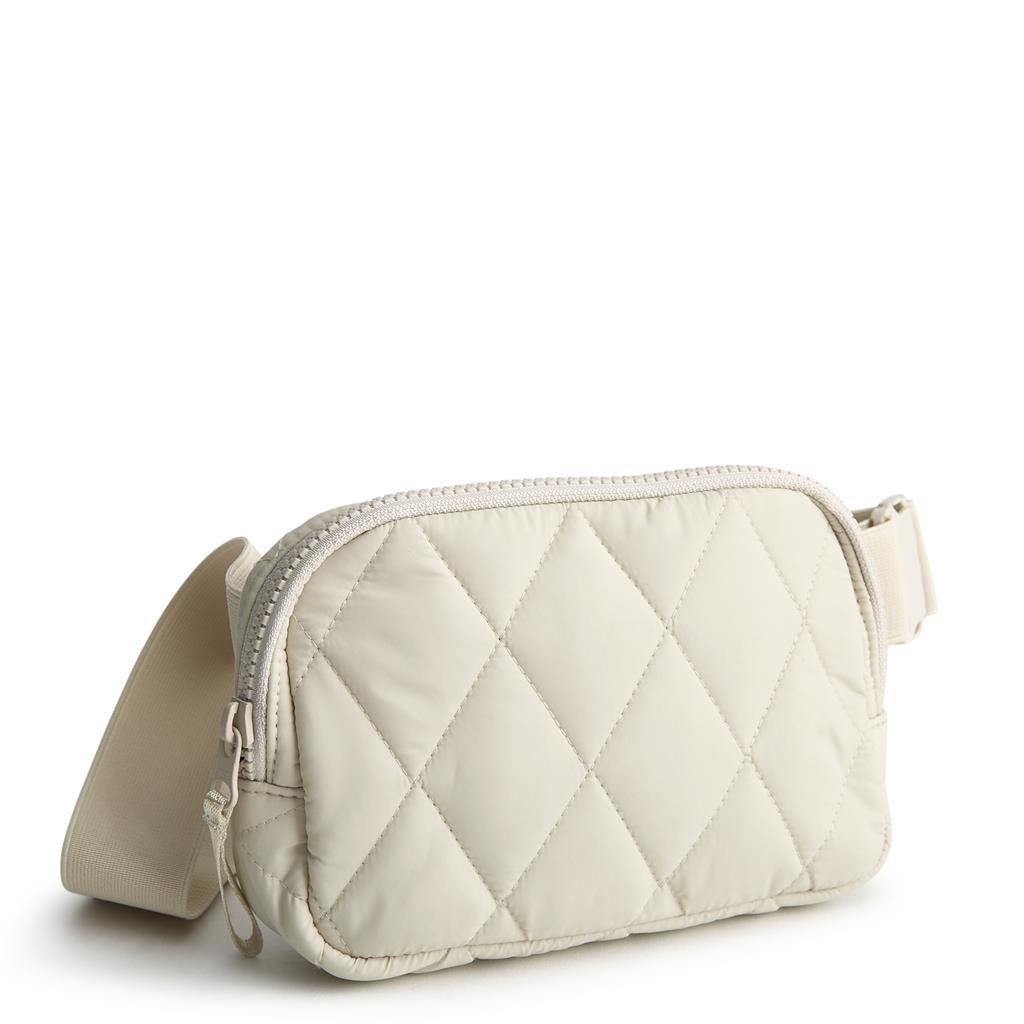 Vera Bradley Woodward Small Belt Bag in Nylon | Pumice Stone