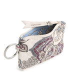 Vera Bradley Zip ID Pouch w/Breakaway Lanyard | Neutral Rhapsody - Juli's Wearable Art