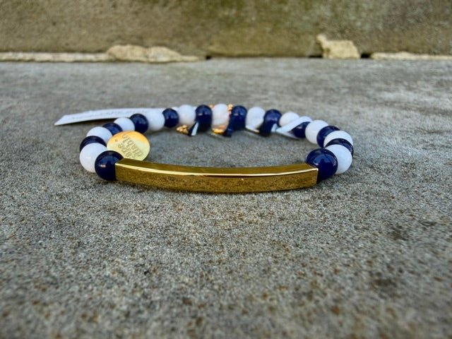 Vessels of Purpose Custom Secret Message Bracelet | Bedford Bisons