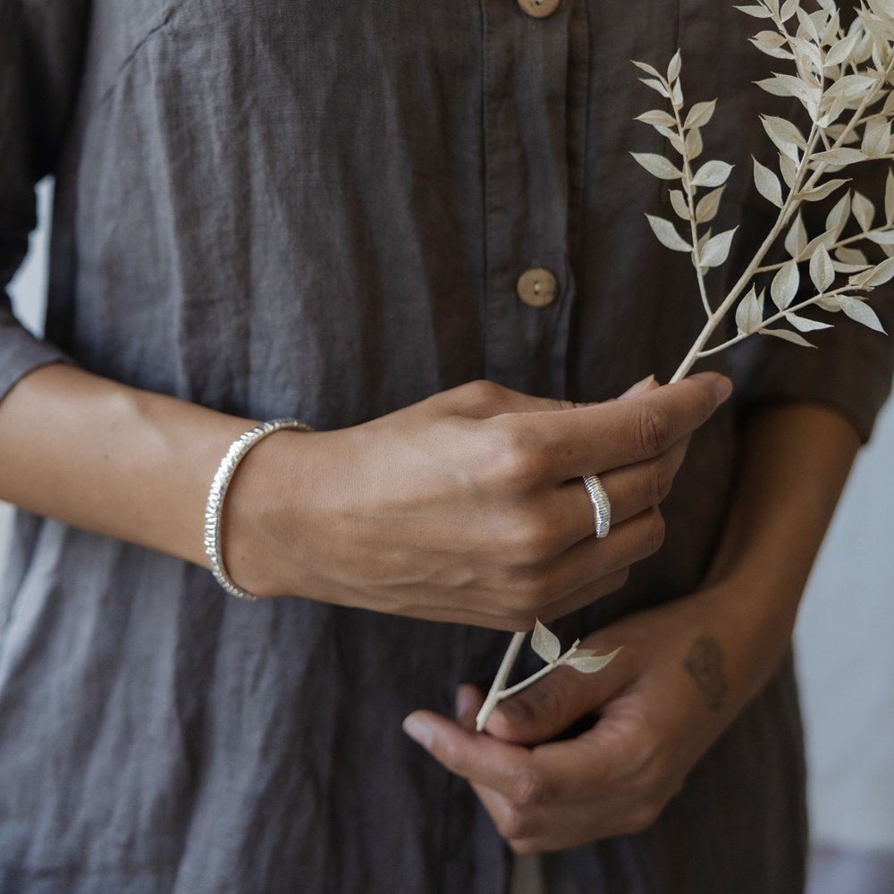 Vexen Cuff Bracelets - Gold or Silver - Juli's Wearable Art