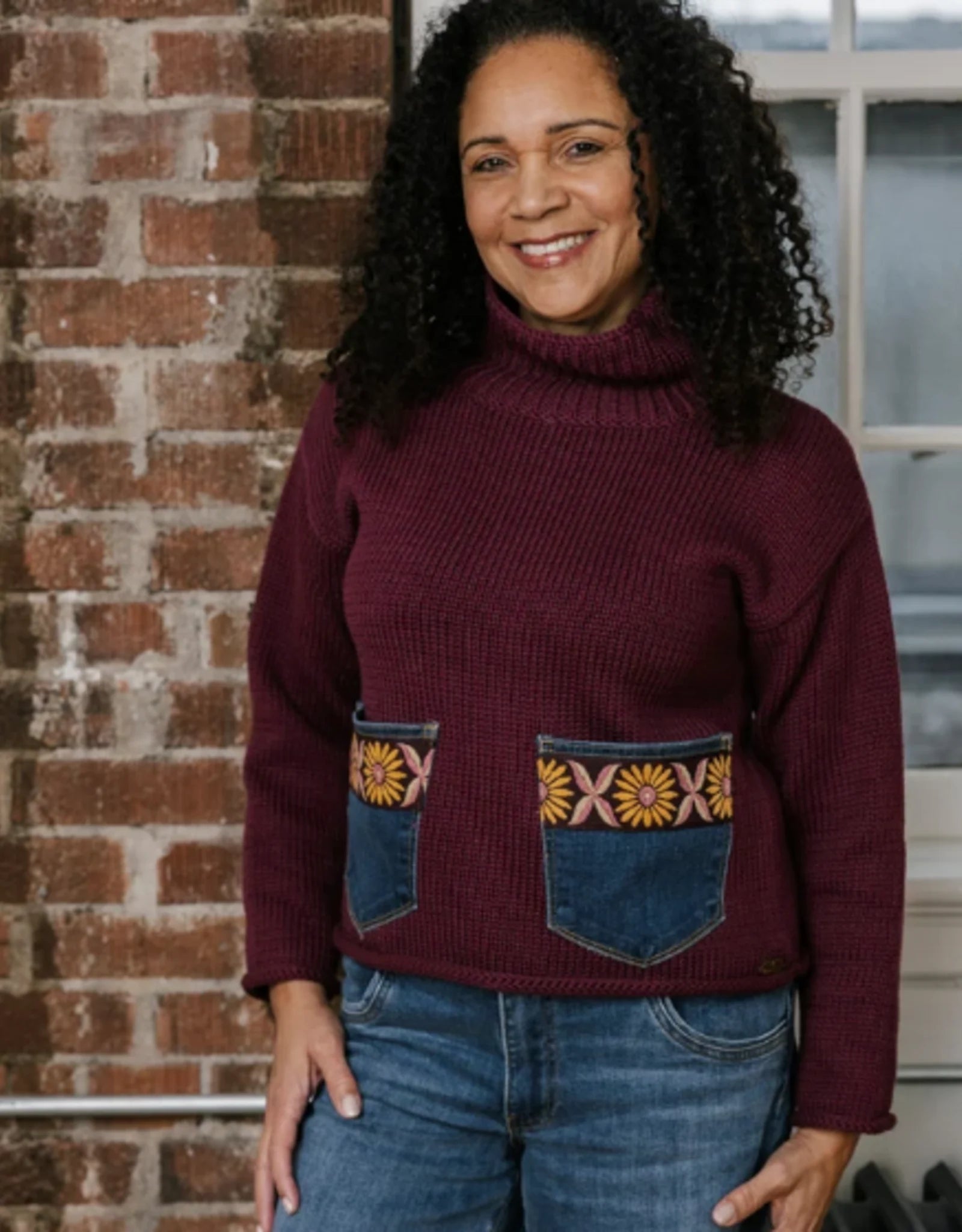 Vinnie Pullover | Windsor Wine - Juli's Wearable Art