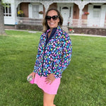 Vintage Vino Cooling Zip Jacket - Juli's Wearable Art