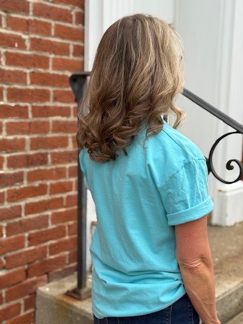 Walking by Faith, Tripping Constantly T-Shirt - Juli's Wearable Art